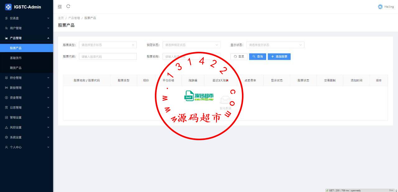 印度股票后台-前端vue后端java插图6