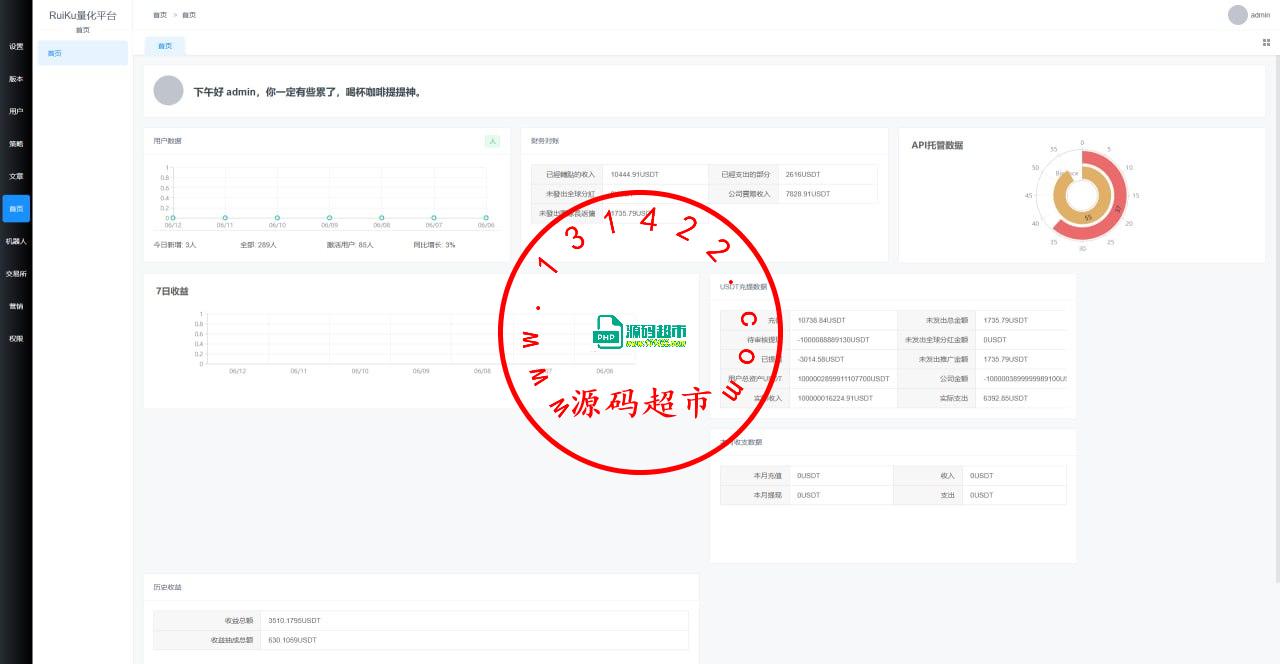 量化交易系统，服务端python 开发，文档齐全全开源插图3