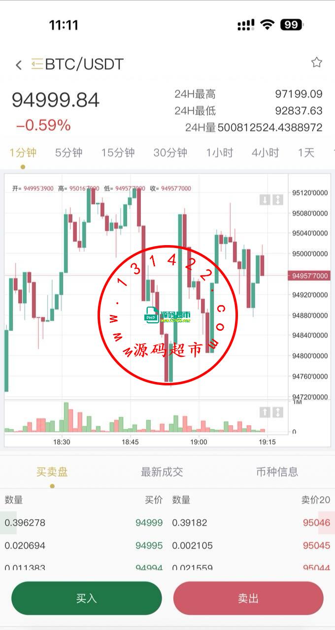 15国语言交易所,全开源可二开插图5